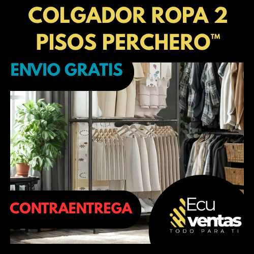 Colgador ropa 2 pisos™