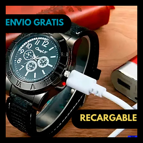 Reloj Encendedor 2 en 1 Recargable™