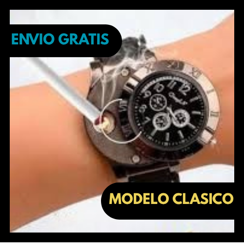 Reloj Encendedor 2 en 1 Recargable™