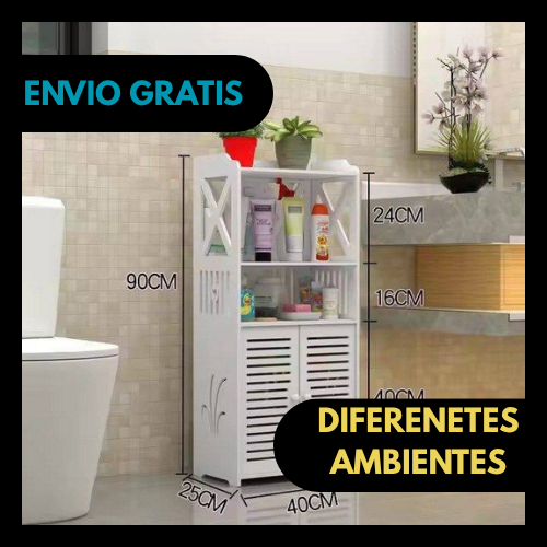 Organizador 3 niveles 2 puertas™
