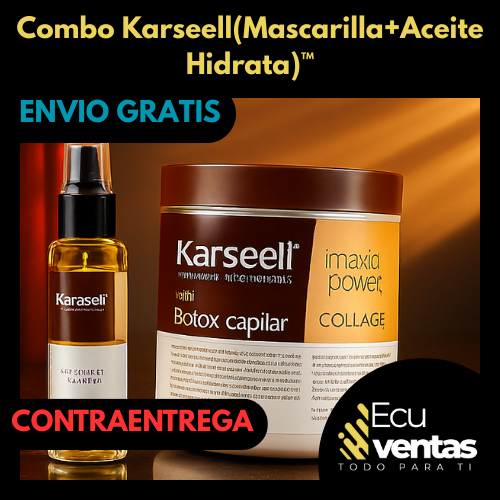 Combo Karseell(Mascarilla+Aceite Hidrata)™