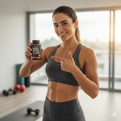 Óxido Nítrico Natural Booster - Soporte Pre-Entreno™