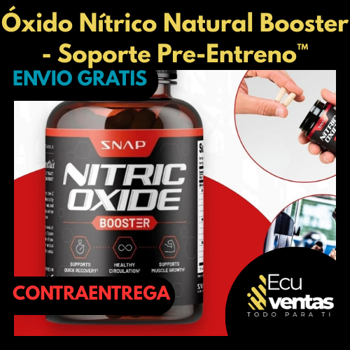 Óxido Nítrico Natural Booster - Soporte Pre-Entreno™