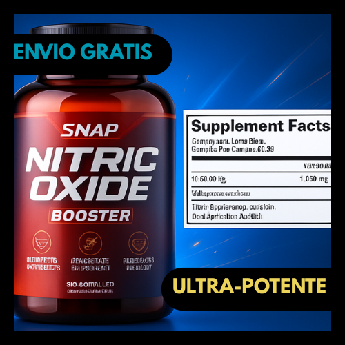 Óxido Nítrico Natural Booster - Soporte Pre-Entreno™