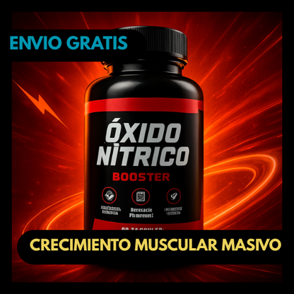 Óxido Nítrico Natural Booster - Soporte Pre-Entreno™