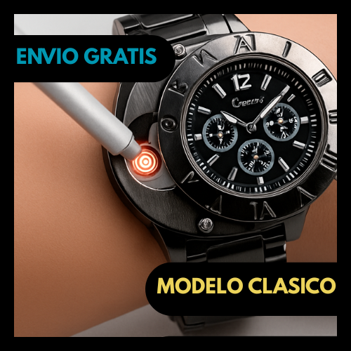 Reloj Encendedor 2 en 1 Recargable™
