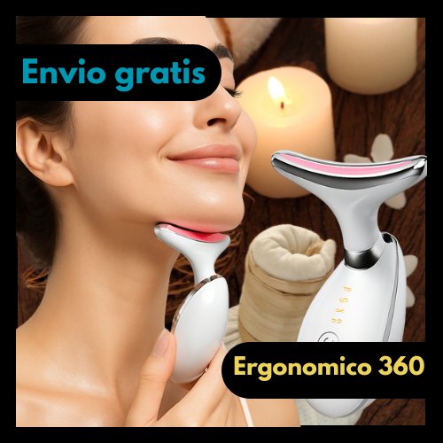 Reductor de Arrugas 7-en-1 para Cuello y Rostro™